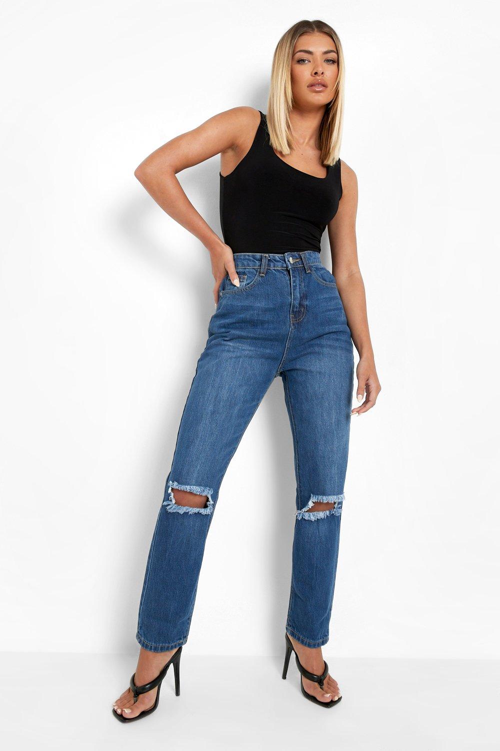 Jeans hot sale strappo ginocchio